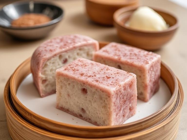 蒸好的芋頭糕